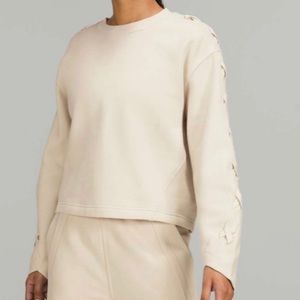 Lululemon Braided Sleeve Pullover